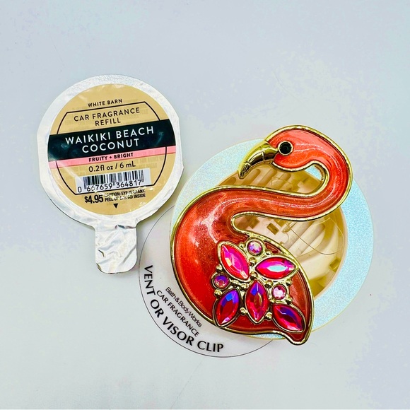 BBW🦩 Flamingo Beach & Coconuts 🥥 8 pc tropical gift set - Picture 7 of 9